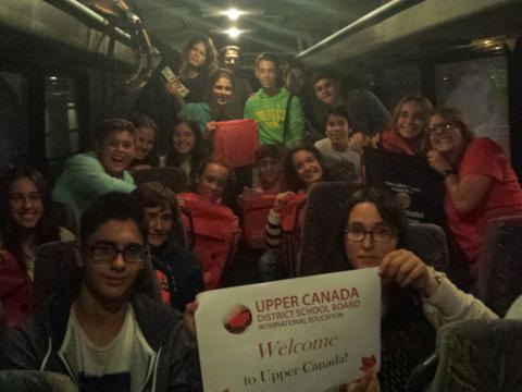 Llegada a Upper Canada